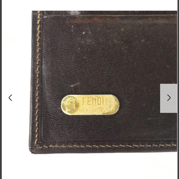 Fendi Brown and Black Wallet - Picture 3 of 4